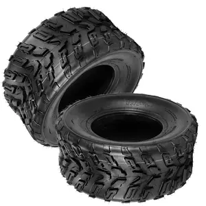 2 Pack 22x10x10 ATV Tires 22 10 10 6PR Tubeless for ATV and UTV, Heavy Duty All Terrain Tires for Mud Sand Dirt Snow & Off-Road, Black