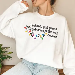Women's round-neck pullover sweatshirt with long sleeves. This style is simple and casual, featuring a pullover design. The fabric is soft and comfortable, lightweight and breathable, making it both casual and fashionable