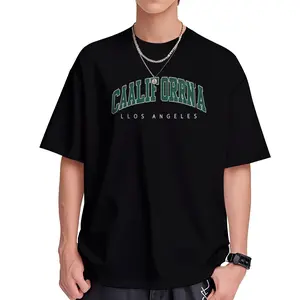 California Graphic T-Shirt, Men'S Tees, Casual Short-Sleeve Shirt for The Summer Season