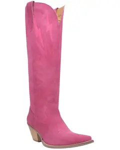 Dingo Women's Women'S Thunder Road Western Boot Snip Toe - Di597-Fuschia
