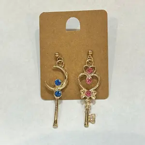 NEW Asymmetrical Sailor Moon Inspired Earring NEW Asymmetrical Sailor Moon Inspired Earring
