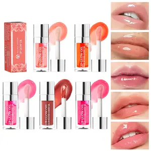 YOUNG VISION Lip Oil Set Hydrate Five-Color LongLasting Lip Care,Multi-Color Makeup lipstick lip Gloss Lipgloss Moisturizer Gloss Moisture Cosmetic