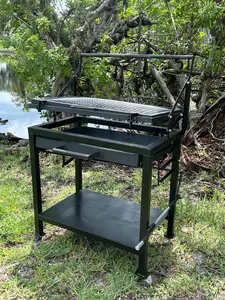 Heavy-Duty 360° Rotating Barbecue Grill Heavy-Duty 360° Rotating Barbecue Grill