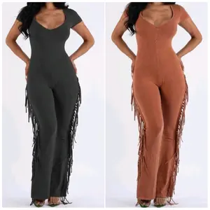 Fringed Jumpsuit Womenswear
