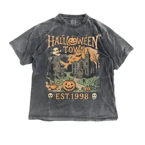 Halloweentown Est 1998 Vintage 90s Style Graphic T-Shirt, Retro Halloween University Spooky Unisex Top, Halloween Spooky Tee, Comfort Colors