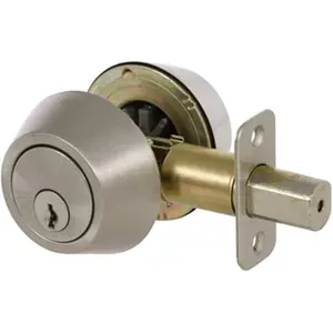 Callan  Double Cylinder Deadbolt Grade 3- Satin Nickel