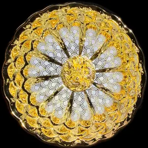 Golden Fish Scale Glow Cup-Building Lanterns-Crafts-Collectibles-Gifts-Handmade Products-Traditional Teacups-Ornaments