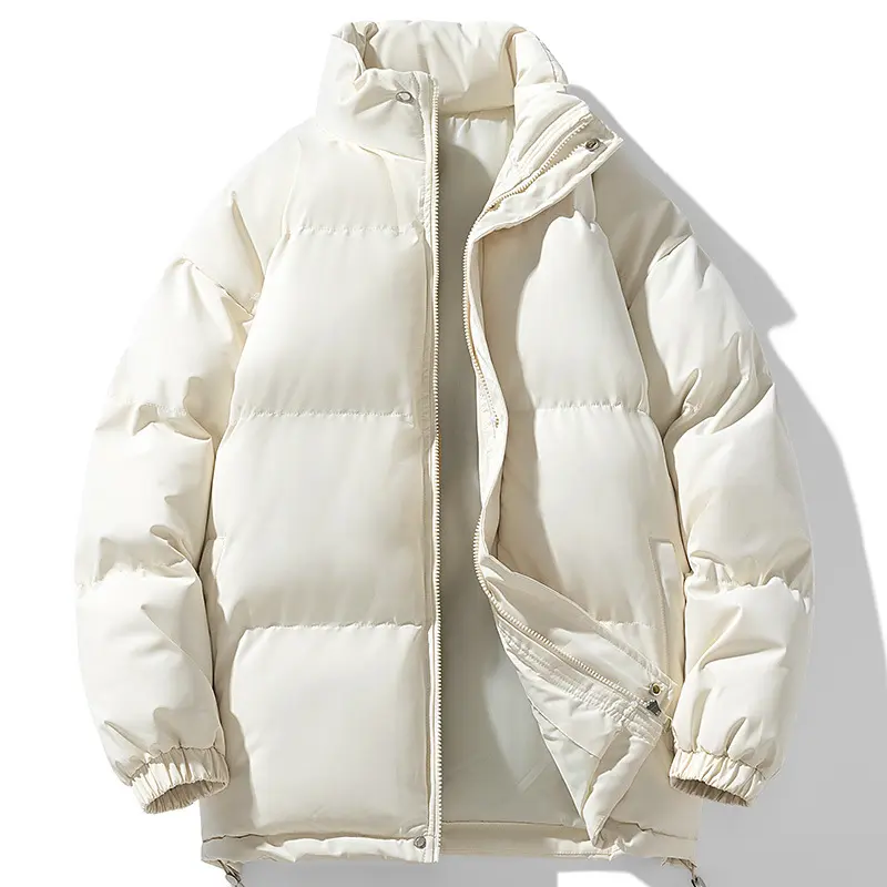 Standing collar   beige