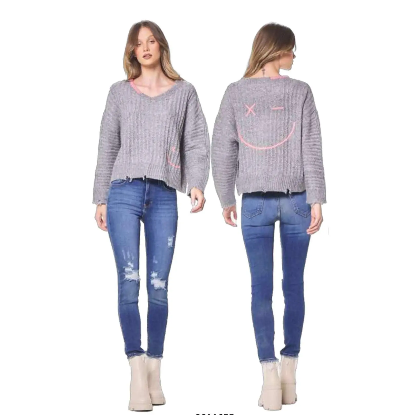 Happy Face Sweater