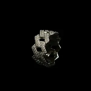 10MM VVS Cuban Link Ring