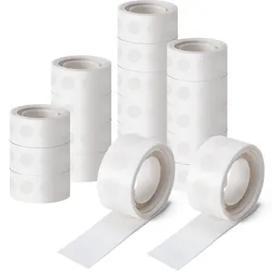 Hoewina 2000Pcs Clear Glue Point Dots Glue Tape for Balloon Removable Adhesive Double Sided Dots Stickers for Craft Decoration Wedding