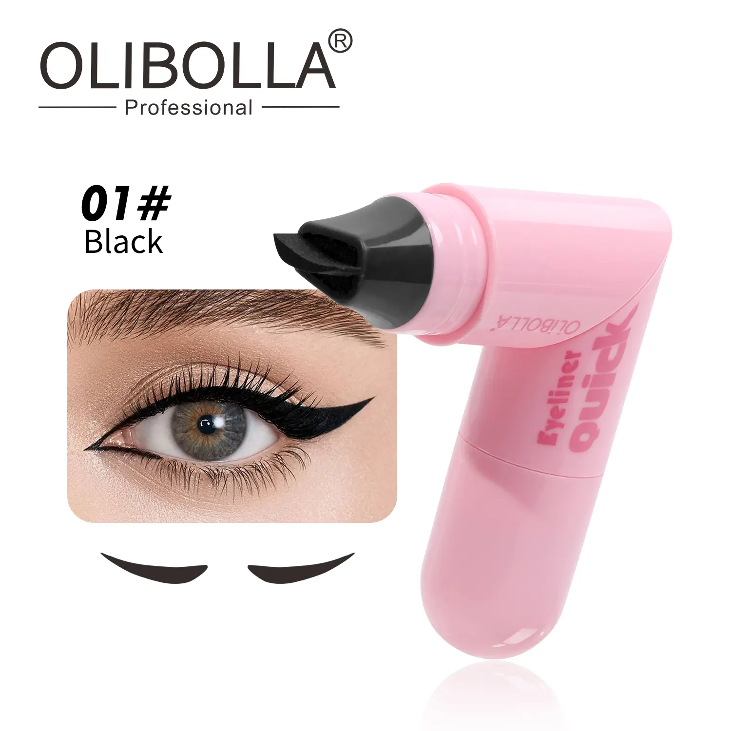 OLIBOLLA Rotating  Stamp Pen - Dual-Ended Wing Stamp with Precision Tip, , Smudge-Proof, Quick-Dry Liquid  for Beginners