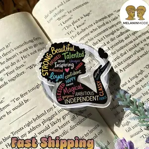 Black Girl Magic Phone Grip, Melanin Affirmation Pop Grip, Strong Beautiful Black Woman Phone Holder, Afro Queen Gift, Black People Gift