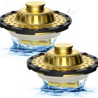 2 Pack - Brushed Gold