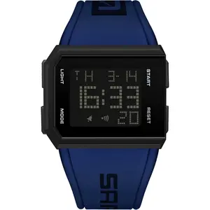 Men's Multi-Functional Square  Glow  Wristwatch Fashion Casual Versatile Men's and Women's Simple Digital Watch