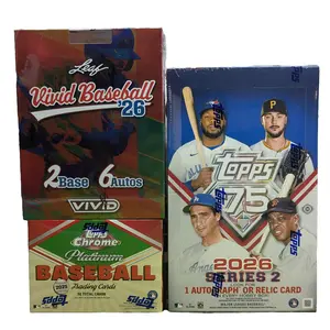 MLB PYT 3 Box Mixer Break #150 - 2026 Leaf Vivid Baseball Hobby Box, 2026 Topps Series 2 Hobby Box and 2025 Topps Chrome Platinum Blaster