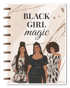 Black Girl Magic Discbound Notebook