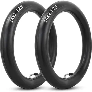 Thicker 40% 14 x 2.125 Inner Tubes Heavy-Duty 14 Inch Electric BikeTubes for Replacement Electric Scooters and E-Bike Tire Tube