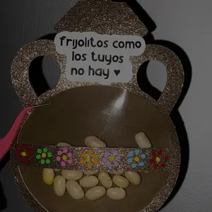 “ frijolitos como los tuyos no hay “ Mothers Day Topper for Bouquet// Arrangements