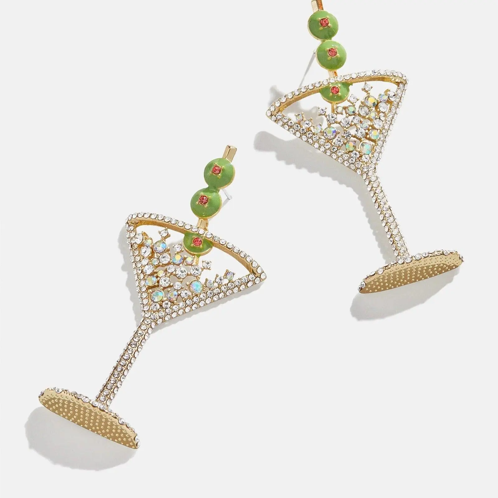 Pimento Memento Martini Earrings - Martini