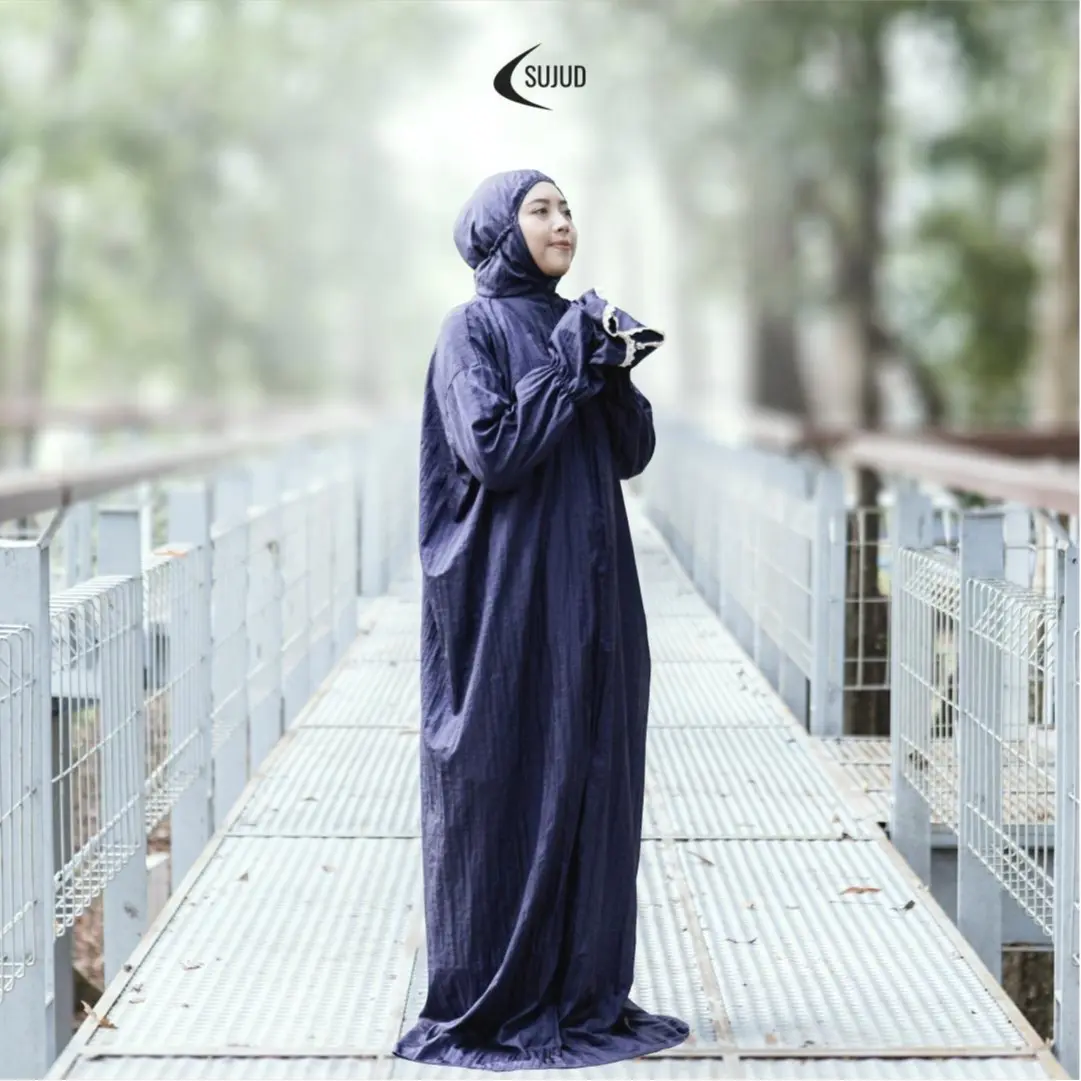 SUJUD Abaya Prayerrobe | Modest Wear | Water-Resistant, Odor-Resistant, Lightweight, Durable, Plain Design for Prayer Activities , Abaya for umrah , lightweight abaya for umrah, abaya for namaz, prayer dress , namaz dresss outfits