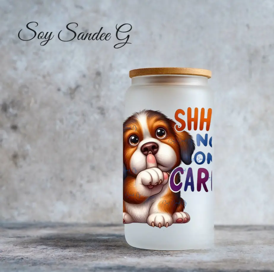 Shhh...No One Cares - UVDTF Decal for cups/hard surfaces Sticker