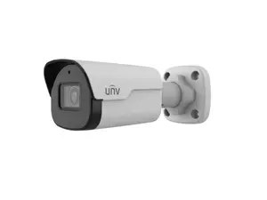Uniview IPC2128SB-ADF28KM-I0 8MP Smart IR WDR 3D-DNR Outdoor Network Ultra 265 PoE Bullet Camera with 2.8mm Lens, Metal