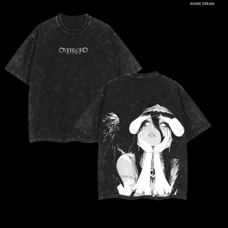 Men's Oversized Heavyweight Cotton Albedo Graphic Tee - Short Sleeves for Easy Cool, Round Neck, Dropped Shoulders, Vintage Distressed Wash, Soft Fabric, Classic Casual Stylish Streetwear, Everyday Layer, Guys Father's Day Gift, Gifts For Him, Clothes