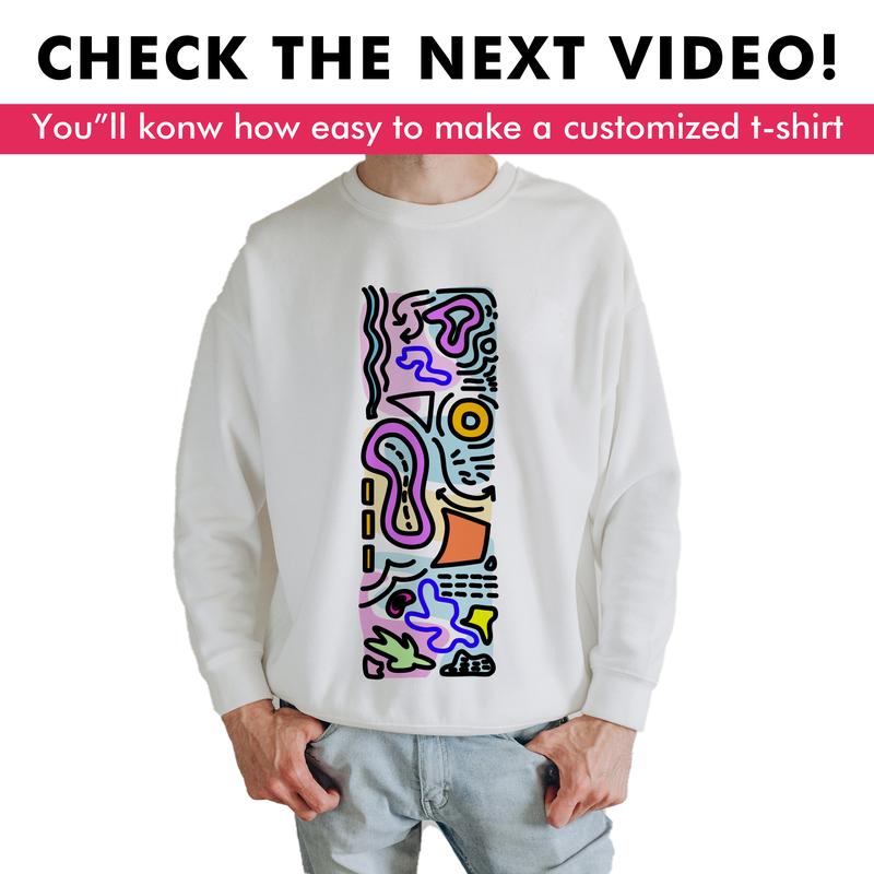 Koala Iron-On Transfer Paper for Light Color Cotton Fabric - 10/25 Sheets | Easy DIY Heat Transfer Paper for T-Shirts, Bags & More