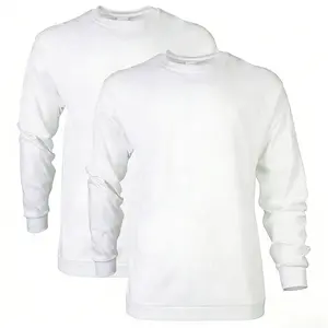 EchoThread Men's Softstyle Long Sleeve Fashion T-Shirt, White, X-Large 67 shirt