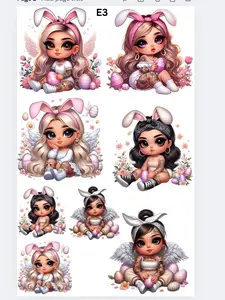Easter Chola premade DTF Gangsheet