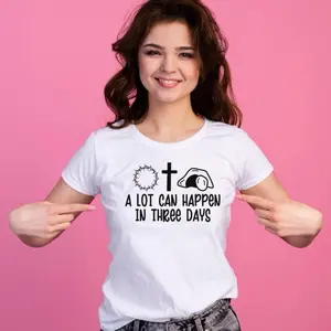 Gildan Jesus T-Shirt, Christian Streetwear, Crew Neck, Regular Sleeve, White, Aesthetic Design, Comfortable Summer Casual, womenswear, Cotton Fabric Top - Black, Classic Fit, trendy t shirt