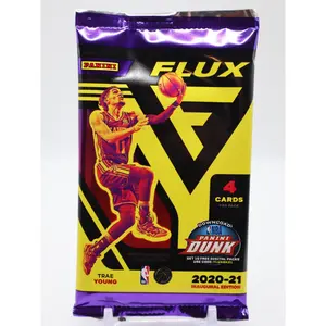 2020-21 Panini Flux Basketball Mega Box Pack - 4 Cards, Mega Box Exclusive Sports Trading Card Collectible