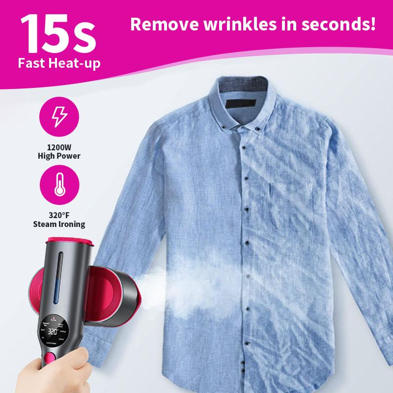 Dr.Flash Garment Steamer for Clothes, Portable Travel Clothing Steamer Iron, 7 Mode with LED Display, 15s Fast Heating, 90° Swivel Handle, New Year Gift tiktokshopbacktoschool Dr.Flash Garment Steamer for Clothes, Portable Travel Clothing Steamer Iron, 7 Mode with LED Display, 15s Fast Heating, 90° Swivel Handle, New Year Gift tiktokshopbacktoschool