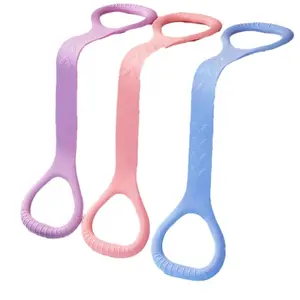 Tension rope 8-character tension device for women's home fitness beauty back elastic belt open shoulder back stretching belt exercise shoulder