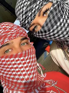 Unisex Tactical Scarf, Arabic Design, Ideal for Motorcycle Use, Perfect for Shotgun Masks, 100x100cm Multi-Functional Gear, Tactical Desert Scarf, Scarf Head Wrap