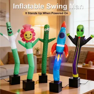 Inflatable Desktop Toys Swing People Balloon Characters Dancing Twisting Monsters Tumbler Blowers Air Toy Fun Desk Decorations