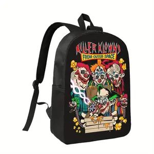 Killer Klowns from Outer Space High-Performance Polyester Backpack for an Enhanced Travel Experience.