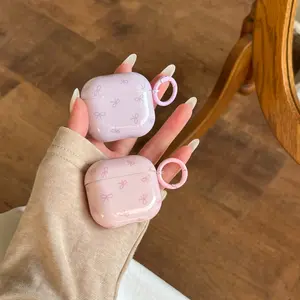 Earphone Protection Case Compatible with AirPods 4/pro2, Three-Color Butterfly Design, Suitable for Travel & Outdoor Sports, Perfect Gift