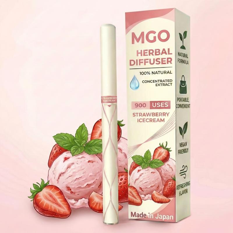 Upgraded Health Herbal Mixed Aromatherapy Set, with 8 different scents. Multi-functional herbal purification pen, which can enhance energy, promote sleep, relieve stress, maintain liver health and keep breath fresh. Compact and portable design.