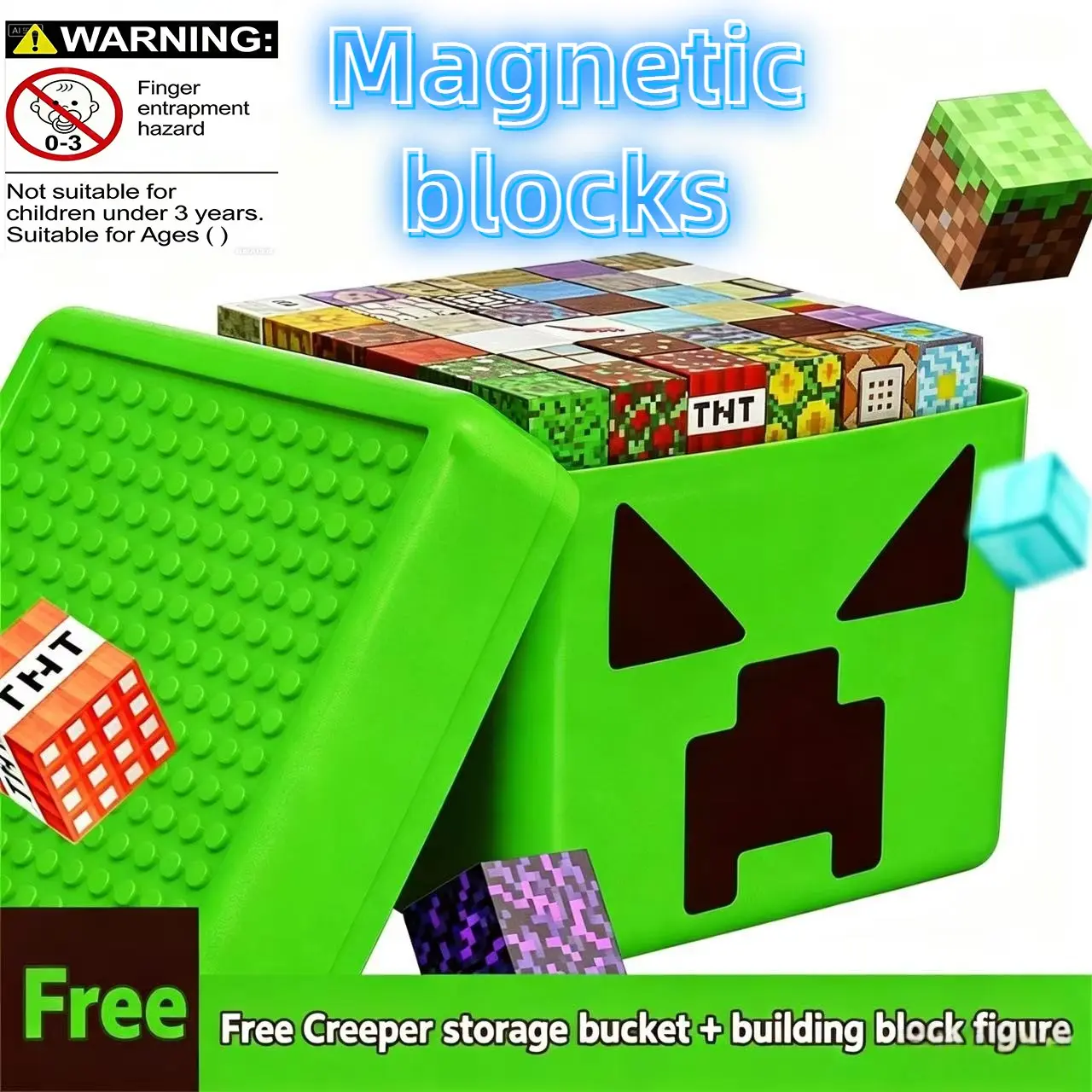 180pcs Magnetic Building Blocks Kit, Educational Puzzle Toy, 3D Assembly Game, Creative Playset for Kids, Fun Learning Activity Set, Building Blocks Figure