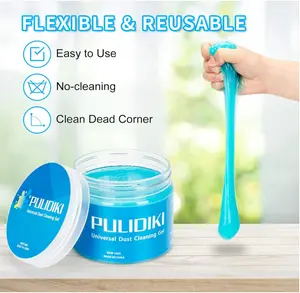 PULIDIKI Car Cleaning Gel Car Cleaning Kit - Eco-Friendly Car Detailing Tools for Air Vents, Cup Holders & Hard-to-Reach Areas - Great Gift Idea