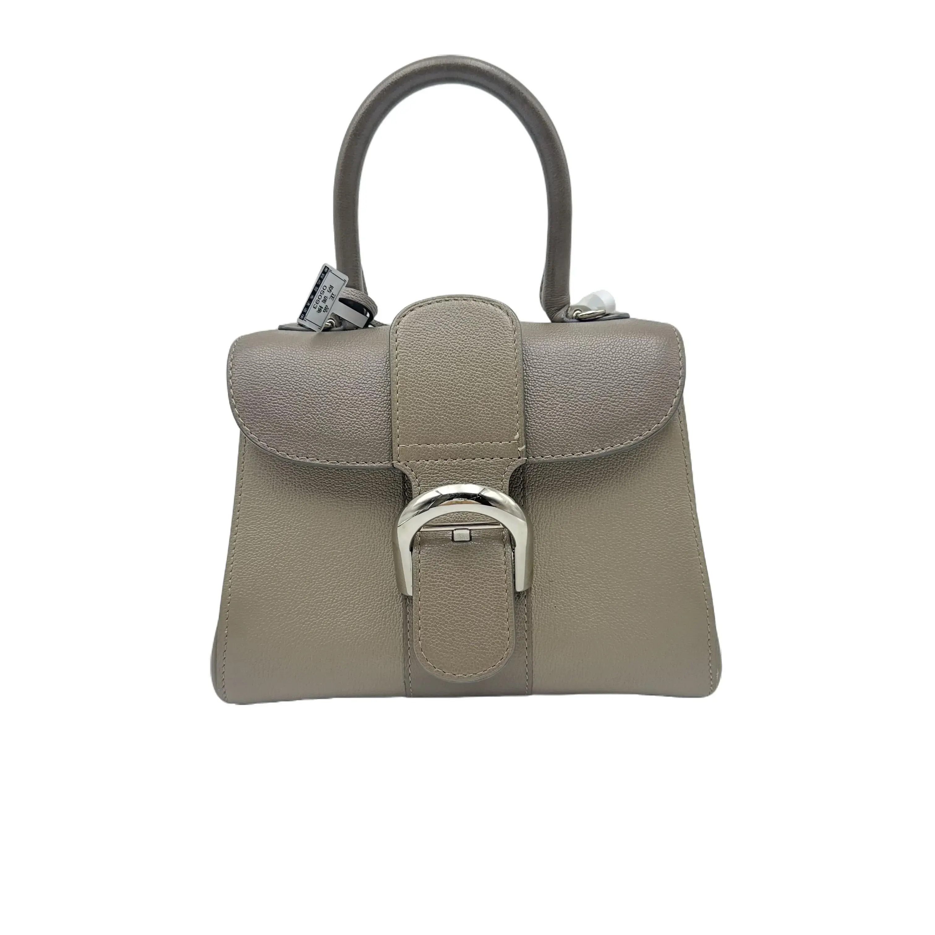 Pre-owned delvaux HZ9 Brillant Mini Tote Bag in Elephant Grey 71450