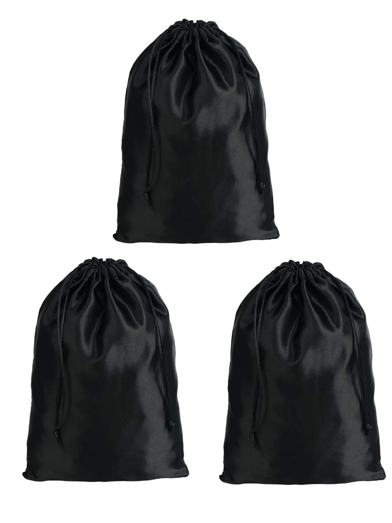 3-Piece Travel Storage Bags, Reusable Space-Saving Organizer, Durable & Easy to Clean, Lightweight Luggage Sorter for Clothes & Accessories