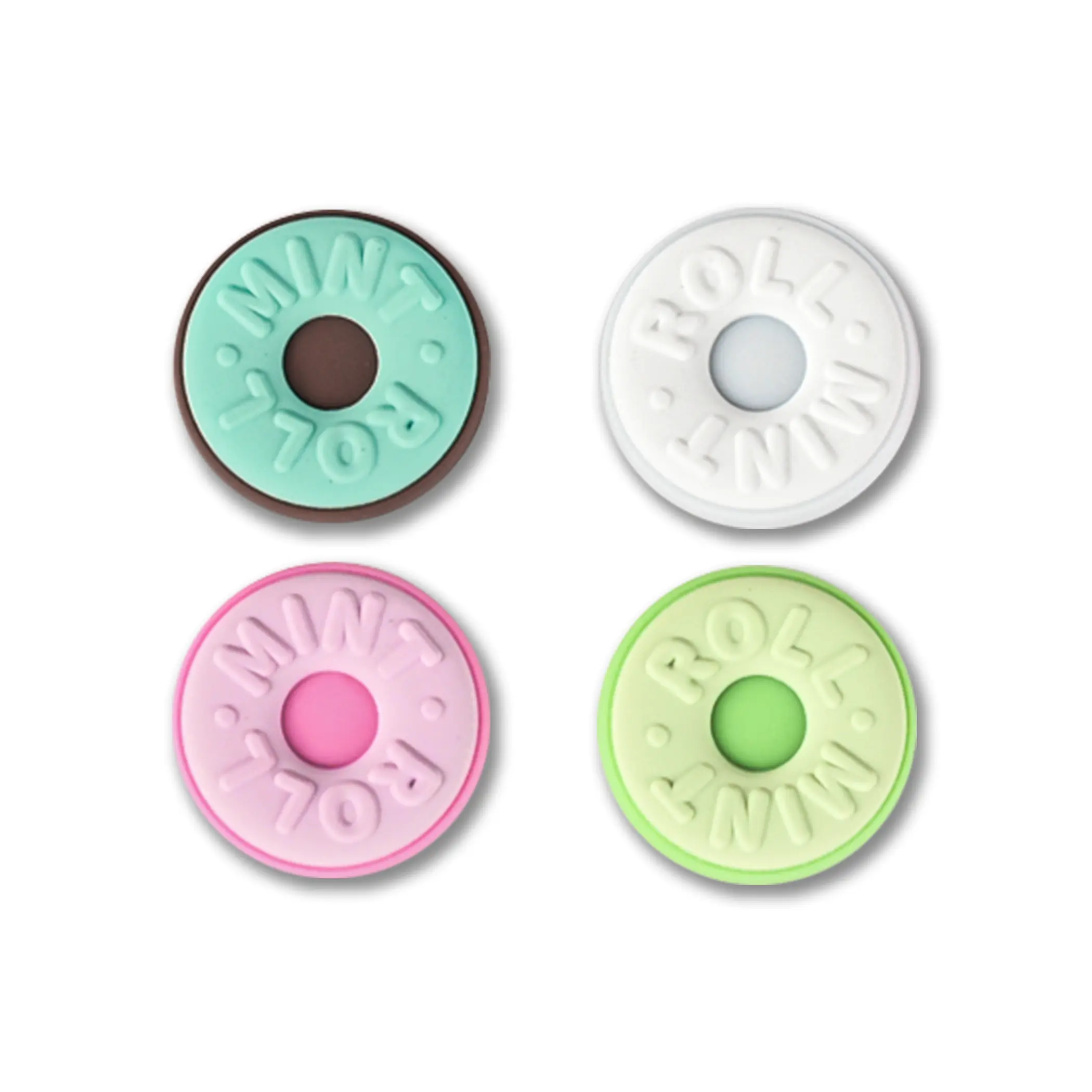 Geekshare NS2 Silicone Thumb Grip Caps – Non-Slip Analog Stick Covers (Caps Only)