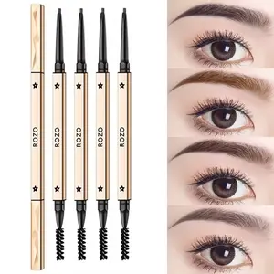 3PCS Eyebrow Pencil Female Waterproof Long-lasting Non-fading Extremely Fine Head Wild Eyebrow