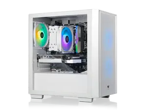 Thermaltake LCGS Versa i560S Gaming Desktop (Intel Core i7-14700F, 16GB 6000MT/s DDR5 RGB Memory, NVIDIA GeForce RTX 5060, 1TB NVMe M.2, WiFi, Windows 11) H16S-B76S-560-LCS