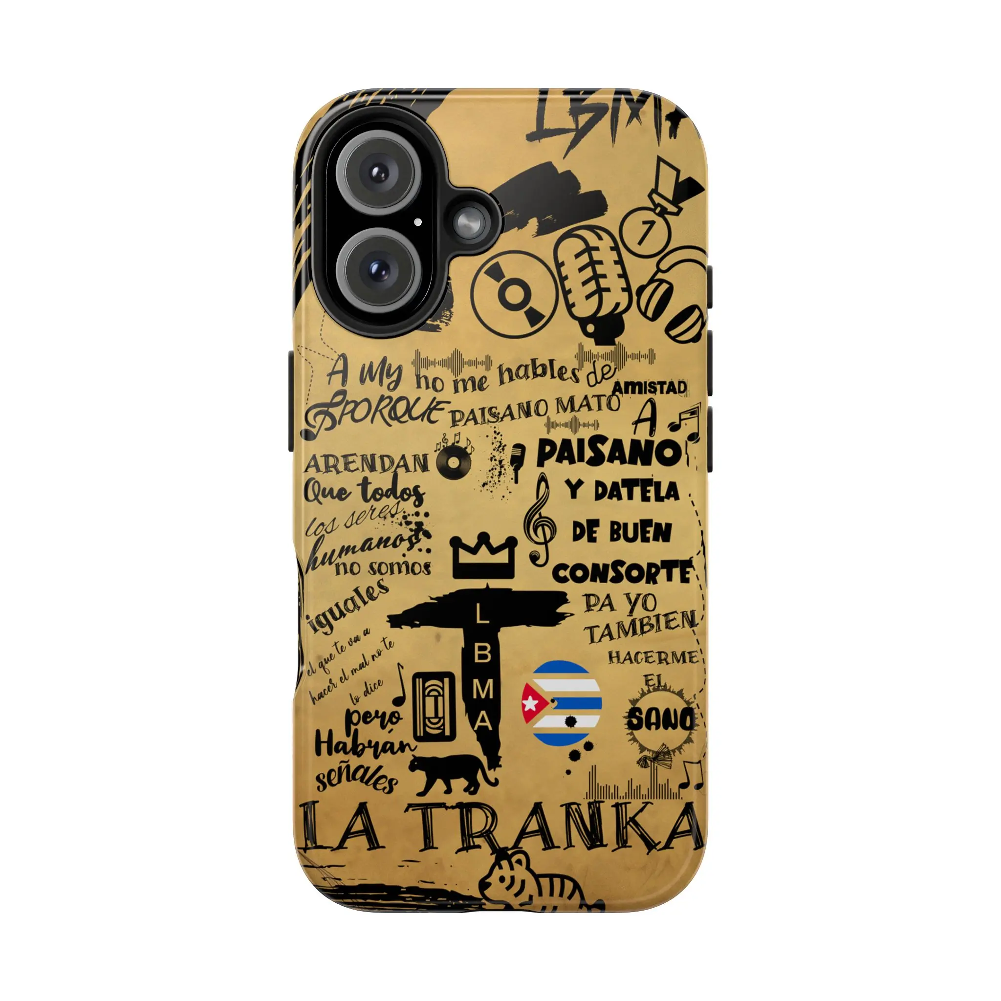 LBMA and Taiger Tough Phone Cases for Ultimate Protection - Compatible with iPhone and Samsung Rubber Wireless  Resistance Cover Protective Protector