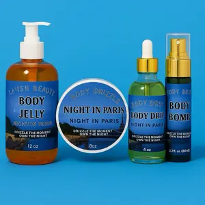 Night In Paris 4 Piece Set .. Sexy Transformation - Luxury Skincare & Fragrance Bundle Scent Scented