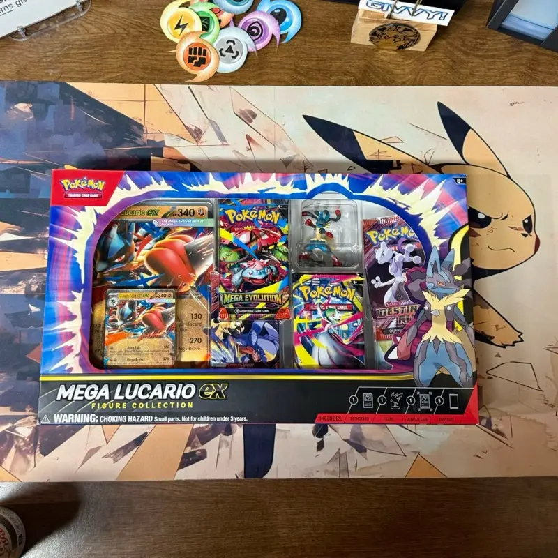 Mega Lucario EX Figure Collection Pokemon Trading Card Game Exclusive - TikTok Shop Mega Lucario EX Figure Collection Pokemon Trading Card Game Exclusive - TikTok Shop